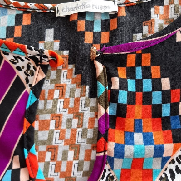 Charlotte Russe Small Multicolored Dress - Picture 10 of 12